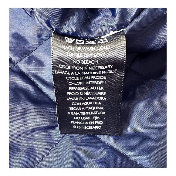 Slate & Stone Mens Dark Wash Snap Front Long Sleeve Denim Shirt Jacket Sz L New - Picture 9 of 11